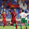 Đội tuyển Việt Nam giành chiến thắng trước Indonesia với tỷ số 4-0 trong trận đấu thuộc bảng G vòng loại thứ 2 World Cup 2022 khu vực châu Á, tối 7/6/2021, ở thành phố Dubai. (Ảnh: Hoàng Linh/TTXVN)