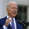 Tổng thống Mỹ Joe Biden phát biểu tại Washington, D.C. ngày 4/7/2021. (Ảnh: AFP/TTXVN)