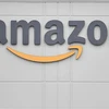 Biểu tượng của Amazon tại New York (Mỹ). (Ảnh: AFP/TTXVN)