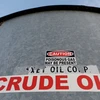 Một bể chứa dầu thô ở hạt Loving, Texas (Hoa Kỳ) ngày 22/11/2019. (Nguồn: reuters.com)