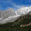 Một đoạn của sông băng Planpincieux ở Italy. (Nguồn: theglobeandmail.com)