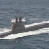 Tàu ngầm Dosan Ahn Chang-ho lớp 3.000 tấn của Hàn Quốc có khả năng phóng tên lửa đạn đạo. (Ảnh: Yonhap/TTXVN)