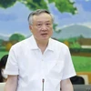 Chánh án Tòa án nhân dân tối cao Nguyễn Hòa Bình. (Ảnh: Doãn Tấn/TTXVN)