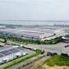 Cảng quốc tế Long An phục vụ việc vận chuyển, xuất nhập khẩu hàng hóa của các doanh nghiệp trong khu vực Đồng bằng sông Cửu Long. (Ảnh: Bùi Giang/TTXVN)