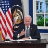 Theo ông Biden, nước Mỹ đã không thông qua dự luật đầu tư cho cơ sở hạ tầng trong nhiều thập kỷ. (Ảnh: AFP/TTXVN)