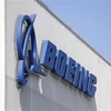 Biểu tượng Boeing tại nhà máy của hãng ở Renton, Washington (Mỹ). (Ảnh: AFP/ TTXVN)