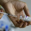 Thông tin tiêm vaccine phòng COVID-19 cho trẻ em gây đột quỵ ở Thái Nguyên là không chính xác. (Ảnh: Nam Sương/TTXVN)