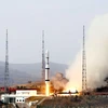 Tên lửa đẩy Trường Chinh 6 mang theo vệ tinh SDGSAT-1, được phóng đi từ Trung tâm phóng vệ tinh Thái Nguyên của Trung Quốc, ngày 5/11/2021. (Nguồn: news.cgtn.com)