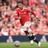 Cristiano Ronaldo đi bóng trong trận đấu giữa Manchester United và Newcastle ở giải Ngoại hạng Anh, trên sân Old Trafford ngày 11/9/2021. (Nguồn: dailysabah.com)