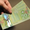 Đồng CAD của Canada. (Ảnh: AFP/TTXVN)