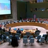 Một phiên họp của Hội đồng Bảo an Liên hợp quốc. (Ảnh: Khắc Hiếu/TTXVN)