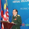 Thượng tướng Nguyễn Văn Được phát biểu tại Đại hội VECONAC-20. (Nguồn: qdnd.vn)
