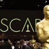 Một tượng vàng Oscar tại lễ trao giải ở Hollywood, bang California (Mỹ) ngày 15/2/2019. (Ảnh: AFP/TTXVN)