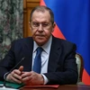 Ngoại trưởng Nga Sergei Lavrov tại một cuộc họp ở Moskva. (Ảnh: AFP/TTXVN)