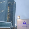 ECB dự báo lạm phát tăng lên 5,1% trong năm 2022, từ mức 3,2% được dự báo trước đó. (Ảnh: AFP/TTXVN)