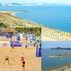 Bóng chuyền bãi biển là một trong bảy môn thi đấu SEA Games 31 sẽ được tổ chức tại Quảng Ninh. (Nguồn: baoquangninh.com.vn)