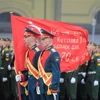 Lễ duyệt binh kỷ niệm 76 năm Ngày Chiến thắng phátxít tại thủ đô Moskva (Nga), ngày 9/5/2021. (Ảnh: Trần Hiếu/TTXVN)