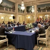 Bộ trưởng ngoại giao các nước ASEAN họp rà soát công tác chuẩn bị cho Hội nghị cấp cao đặc biệt ASEAN-Hoa Kỳ, tại Washington D.C. ngày 11/5/2022 (theo giờ địa phương). (Ảnh: TTXVN)