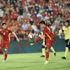Một tình huống khống chế bóng của tiền đạo Tiến Linh của U23 Việt Nam trong trận đối đầu U23 Malaysia, trong khuôn khổ SEA Games 31, tại Phú Thọ tối 19/5/2022. (Ảnh: Huy Hùng/TTXVN)