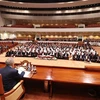 Toàn cảnh phiên họp quốc hội Iraq tại thủ đô Baghdad ngày 9/1/2022. (Ảnh: AFP/TTXVN)