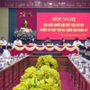 Đại tướng Phan Văn Giang tiếp xúc cử tri tỉnh Thái Nguyên trước kỳ họp thứ ba, Quốc hội khoá XV, hồi tháng 5/2022. (Ảnh: Quân Trang/TTXVN)