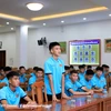 Các cầu thủ U16 thể hiện tinh thần quyết tâm hướng tới giải đấu sắp tới. (Nguồn: VFF)