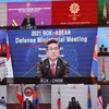 Cuộc gặp không chính thức Bộ trưởng Quốc phòng ASEAN-Hàn Quốc trong chương trình Hội nghị Bộ trưởng Quốc phòng các nước ASEAN (ADMM), ngày 10/11/2021. (Ảnh: Trọng Đức/TTXVN)