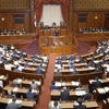 Toàn cảnh một phiên họp của quốc hội Nhật Bản ở Tokyo, ngày 13/10/2021. (Ảnh: Kyodo/TTXVN)