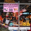 Một khu chợ ở Kuala Lumpur (Malaysia), ngày 1/9/2021. (Ảnh: AFP/TTXVN)