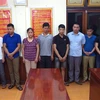 10 bị can trong đường dây đánh bạc ở Hà Giang tiếp tục bị khởi tố. (Ảnh: Trung Thực/TTXVN phát)