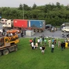 Hà Nội: Xe tải cẩu gây tai nạn liên hoàn khiến hai người thương vong