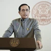 Thủ tướng Thái Lan Prayut Chan-o-cha phát biểu tại Bangkok. (Ảnh: AFP/TTXVN)