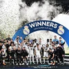 Real Madrid lần thứ 5 đăng quang ngôi vô địch Siêu cúp châu Âu sau khi đánh bại nhà vô địch Europa League Eintracht Frankfurt với tỷ số 2-0 trong trận đấu trên sân Helsinki (Phần Lan), sáng 11/8/2022 (giờ Việt Nam). (Ảnh: AFP/TTXVN)
