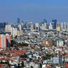 Tại các đô thị lớn như Hà Nội và Thành phố Hồ Chí Minh, dân số tăng lên rất nhanh kéo theo nhu cầu về phát triển đô thị. (Ảnh: Tuấn Anh/TTXVN)
