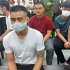 Các bị cáo tại phiên toà. (Nguồn: cand.com.vn)