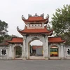 Khu di tích Lệ Chi Viên, xã Đại Lai, huyện Gia Bình (Bắc Ninh). (Ảnh: Thanh Thương/TTXVN)