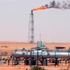 Một cơ sở khai thác dầu thô của Các Tiểu vương quốc Arab Thống nhất. (Ảnh: EPA/TTXVN)