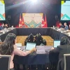 Ngày 6/7/2022, tại thành phố Vancouver, tỉnh British Columbia (Canada) diễn ra Kỳ họp đầu tiên của Ủy ban hỗn hợp về kinh tế giữa Việt Nam và Canada và Diễn đàn doanh nghiệp Việt Nam-Canada. (Ảnh: TTXVN phát)