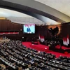 Tổng thống Joko Widodo phát biểu tại lễ khai mạc Hội nghị cấp cao nghị viện G20 (P20) lần thứ 8 ở Jakarta (Indonesia), ngày 6/10/2022. (Ảnh: THX/TTXVN)