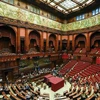 Một phiên họp của Quốc hội Italy tại Rome, ngày 29/1/2022. Ảnh: AFP/TTXVN
