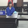 Bị cáo Trịnh Thị Thảo tại phiên tòa. 