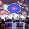 Lễ khai mạc Hội nghị cấp cao ASEAN lần thứ 40 và 41. (Ảnh: Dương Giang/TTXVN)