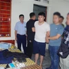 Thái Nguyên: Bắt nghi phạm cướp ngân hàng tại thành phố Sông Công. TTXVN phát
