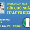 [Infographics] World Cup 1934: Đội chủ nhà Italy vô địch