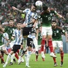 Ngày 26/11, đội tuyển Argentina đã đánh bại đội tuyển Mexico với tỷ số 2-0 trong trận đấu ở bảng C diễn ra trên sân Lusail tại thủ đô Doha (Qatar), qua đó duy trì cơ hội giành vé vào vòng 1/8 World Cup 2022. (Ảnh: THX/TTXVN)