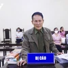Bị cáo Nguyễn Thế Hiệp tại phiên tòa ngày 28/11. (Nguồn: VOV)