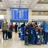 Hành khách tại sân bay Incheon (Hàn Quốc). (Ảnh: Anh Nguyên/TTXVN)