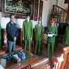 Cơ quan Cảnh sát điều tra thực hiện Lệnh bắt bị can Phạm Xuân Thảo. (Nguồn: An ninh Thủ đô)