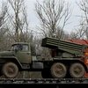 Xe quân sự của Nga. (Ảnh minh họa: AFP/TTXVN)