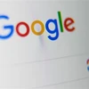 Biểu tượng Google trên màn hình máy tính bảng. Ảnh: AFP/ TTXVN